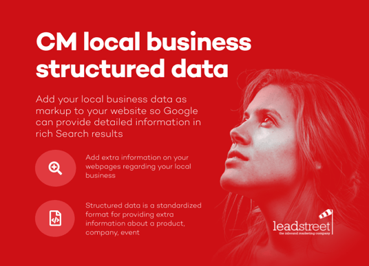 Local business structured data