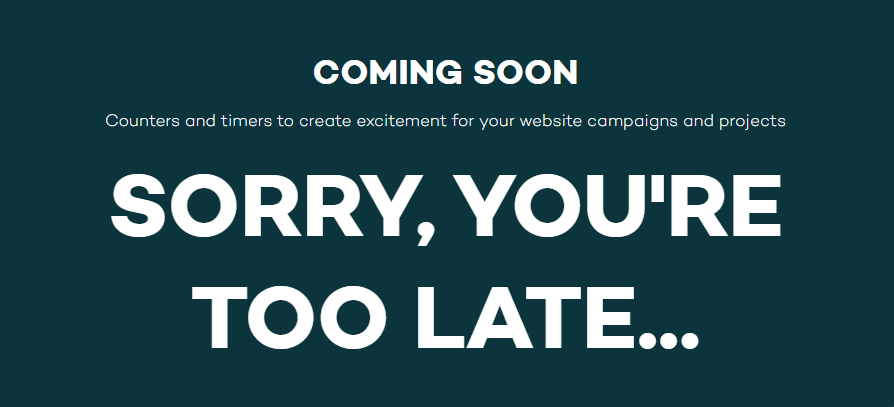 Countdown timervideo