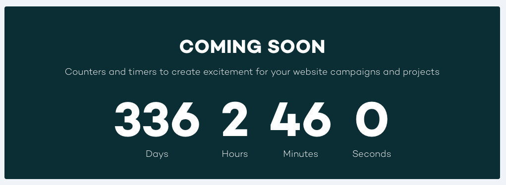 Countdown timervideo