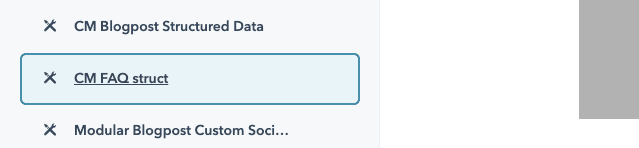 FAQ Page structured data