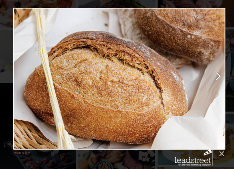 Image gallery masonry style with slideshowpr