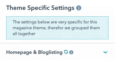 magazine-theme-specific-settings