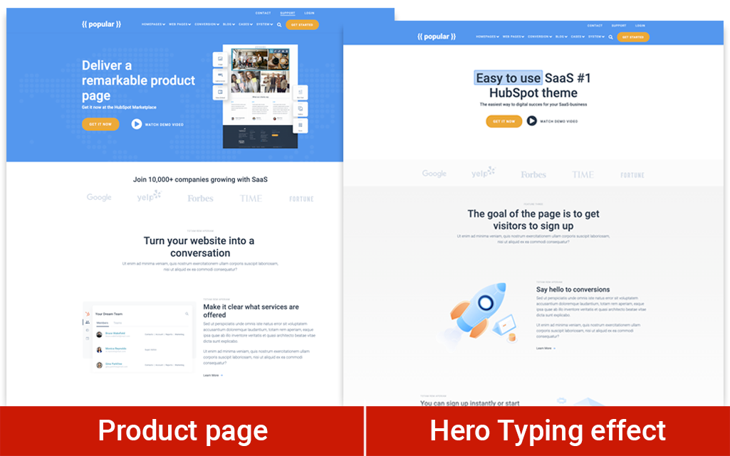 popular pro theme