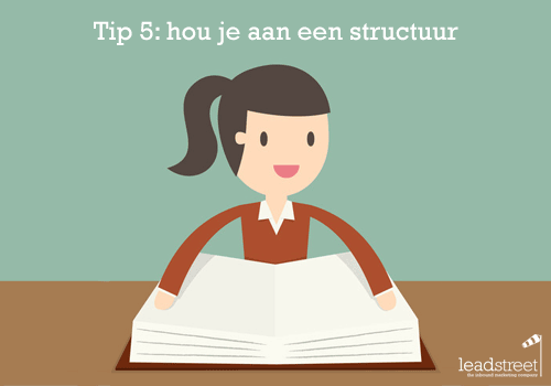 content-schrijven-tip-5-hou-je-aan-een-structuur