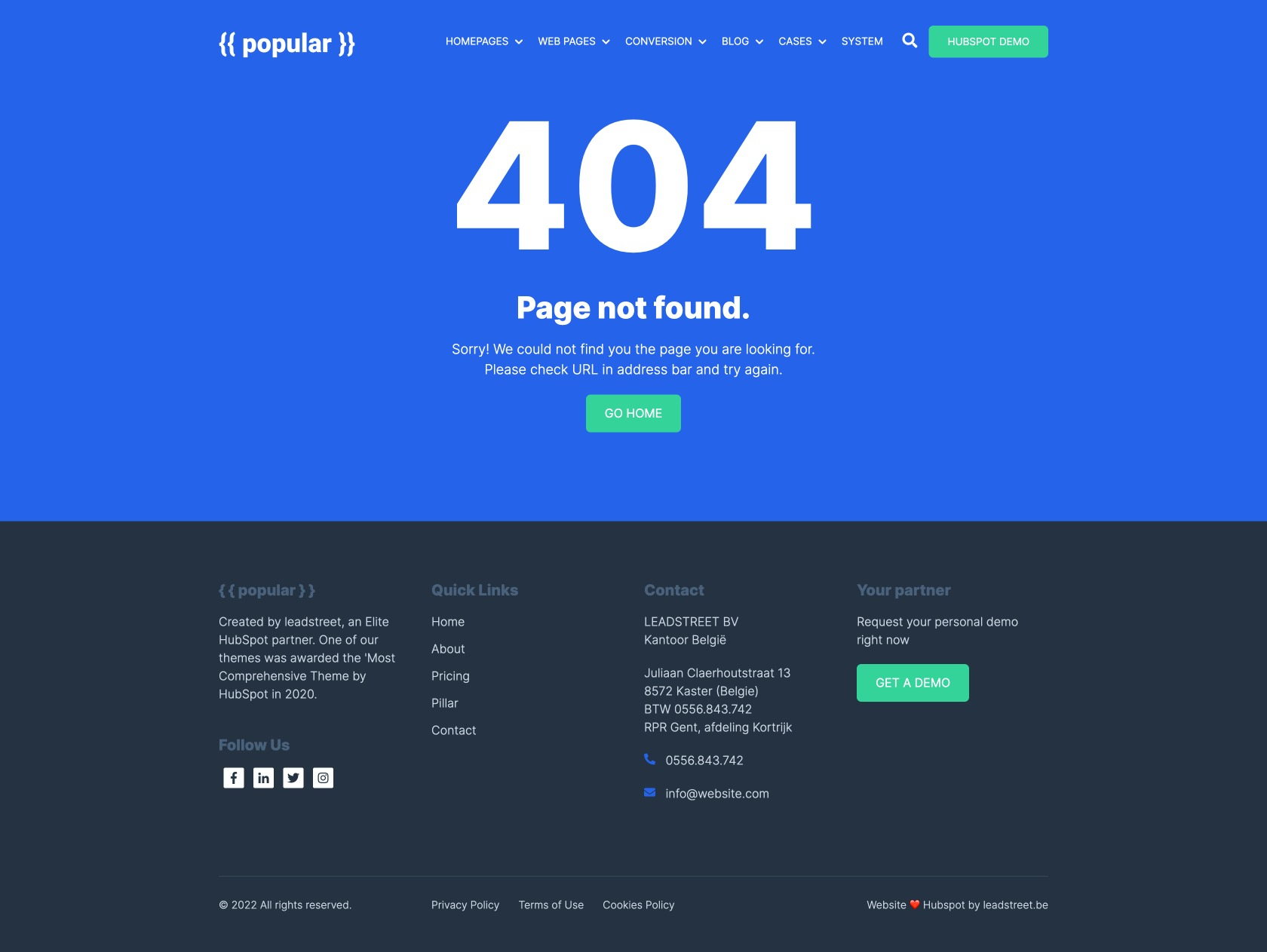 Error 404   Page not found